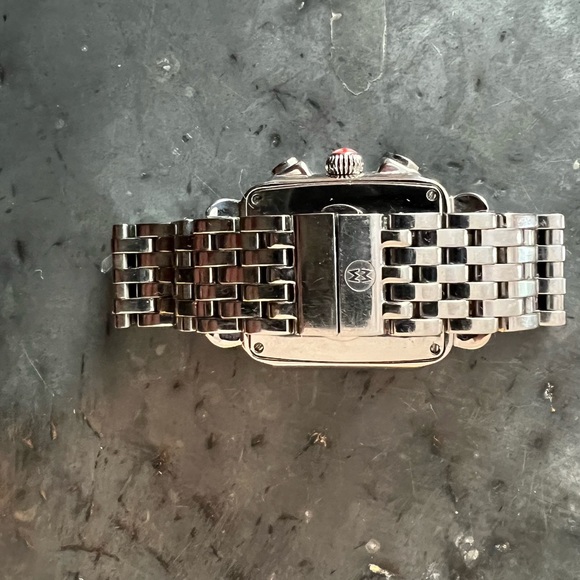 Michele Deco Diamond Stainless Steel Watch - Picture 3 of 6